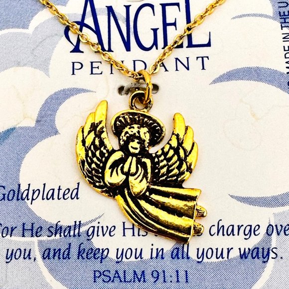 Vintage Angel Necklace/Pendant New on Card (1994) - Bob Siemon - Picture 4 of 5
